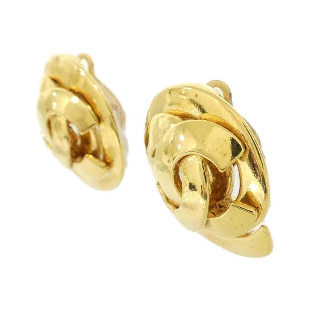 CHANEL Authentic Gold Earrings - Picture 2 of 10